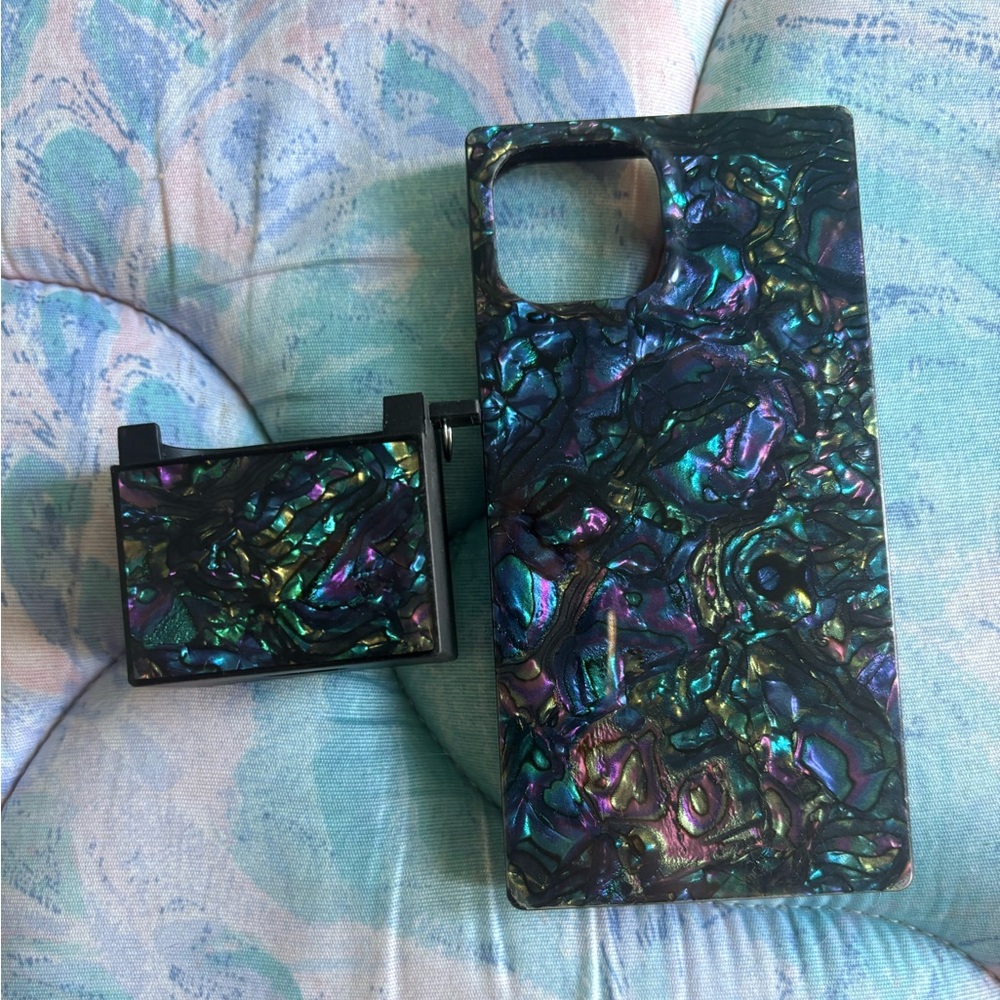 Iridescent Abalone 13 mini iPhone cases
